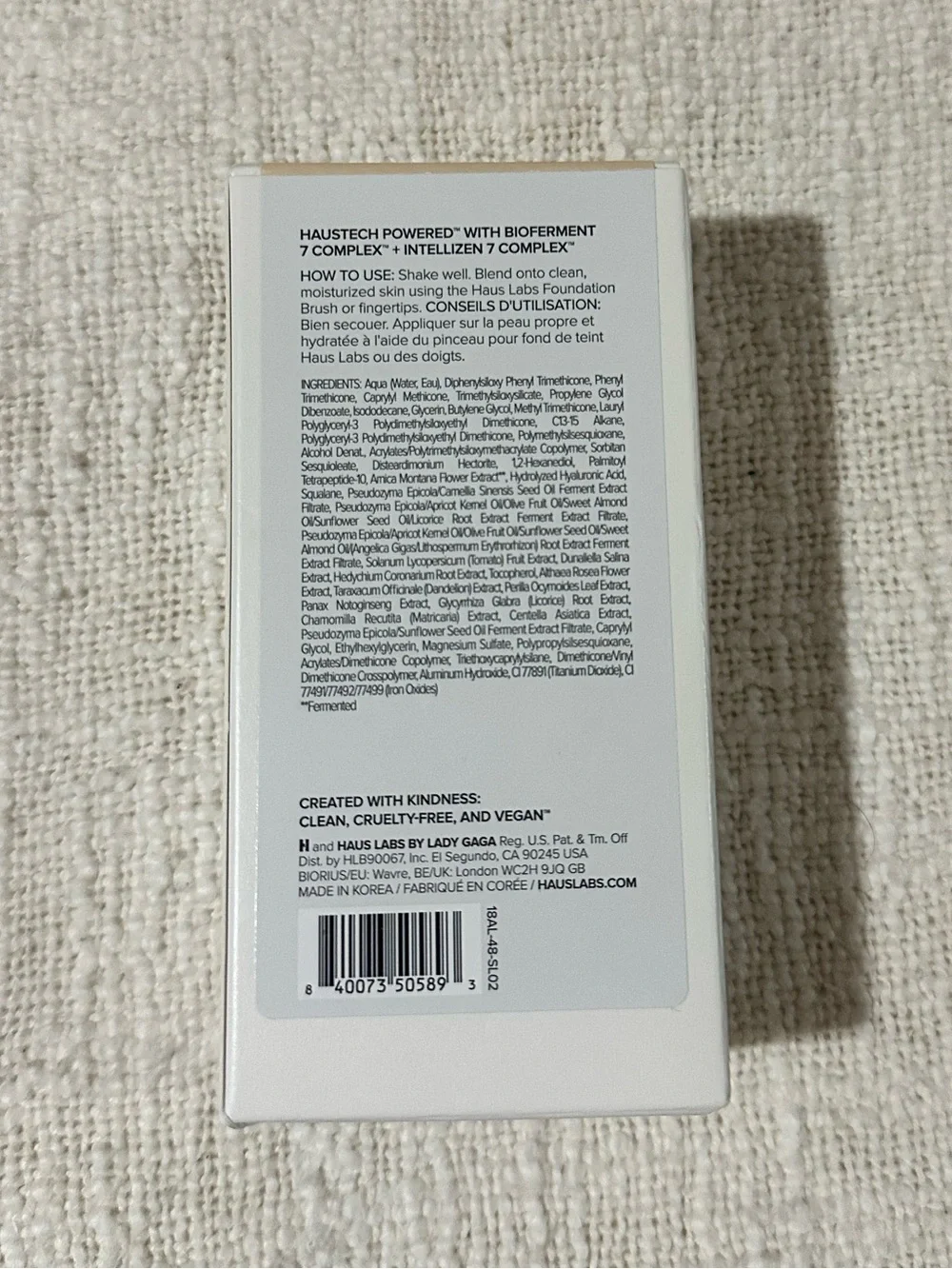 Haus Labs- Triclone Skin Tech Foundation